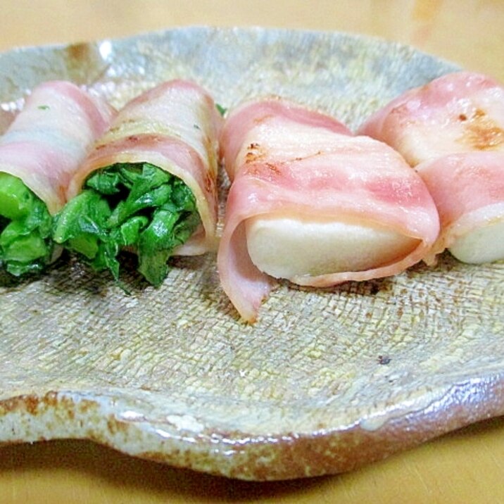 春菊とエリンギのベーコン巻き レシピ 作り方 By マリリン32 楽天レシピ 春菊とエリンギのベーコン巻き レシピ 作り方 By マリリン32 楽天レシピ